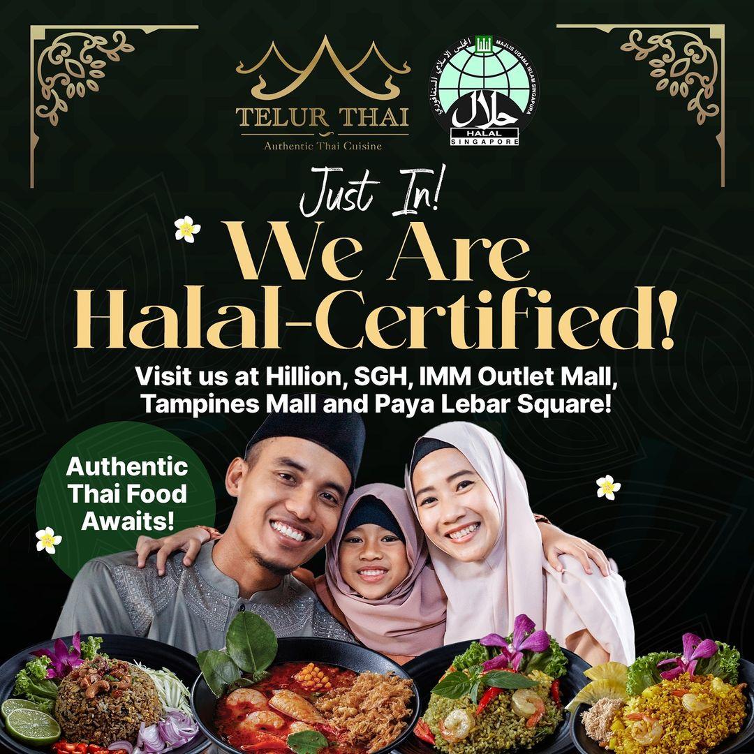 Telur Thai is now halal-certified