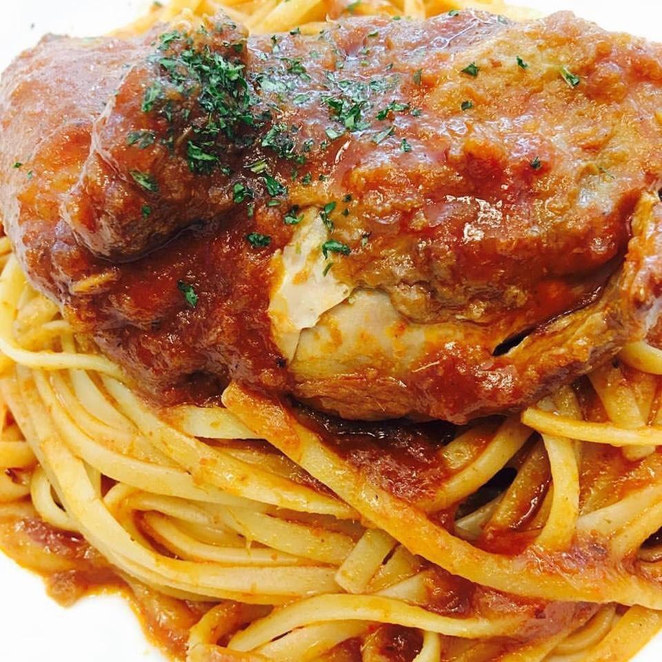 Ayam Masak Merah Spaghetti