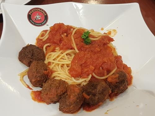 Meatballs Spaghetti