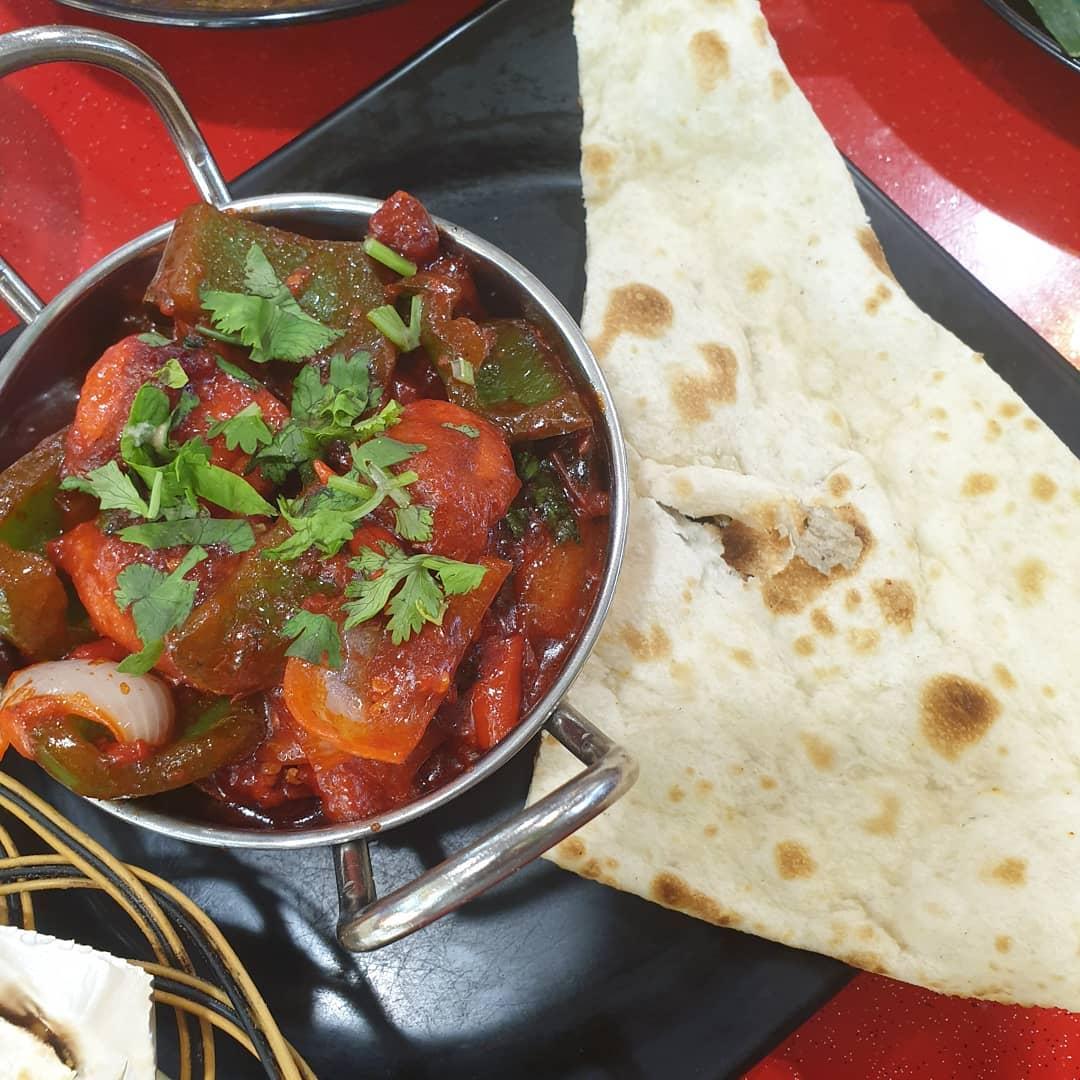 Naan and Chilli Chicken