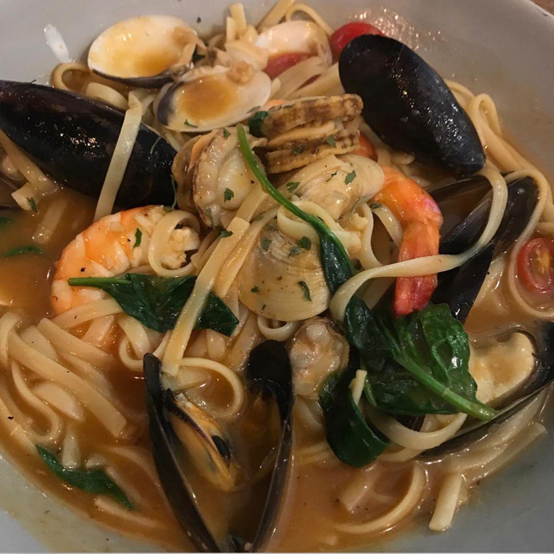 Seafood Cataplana Linguine