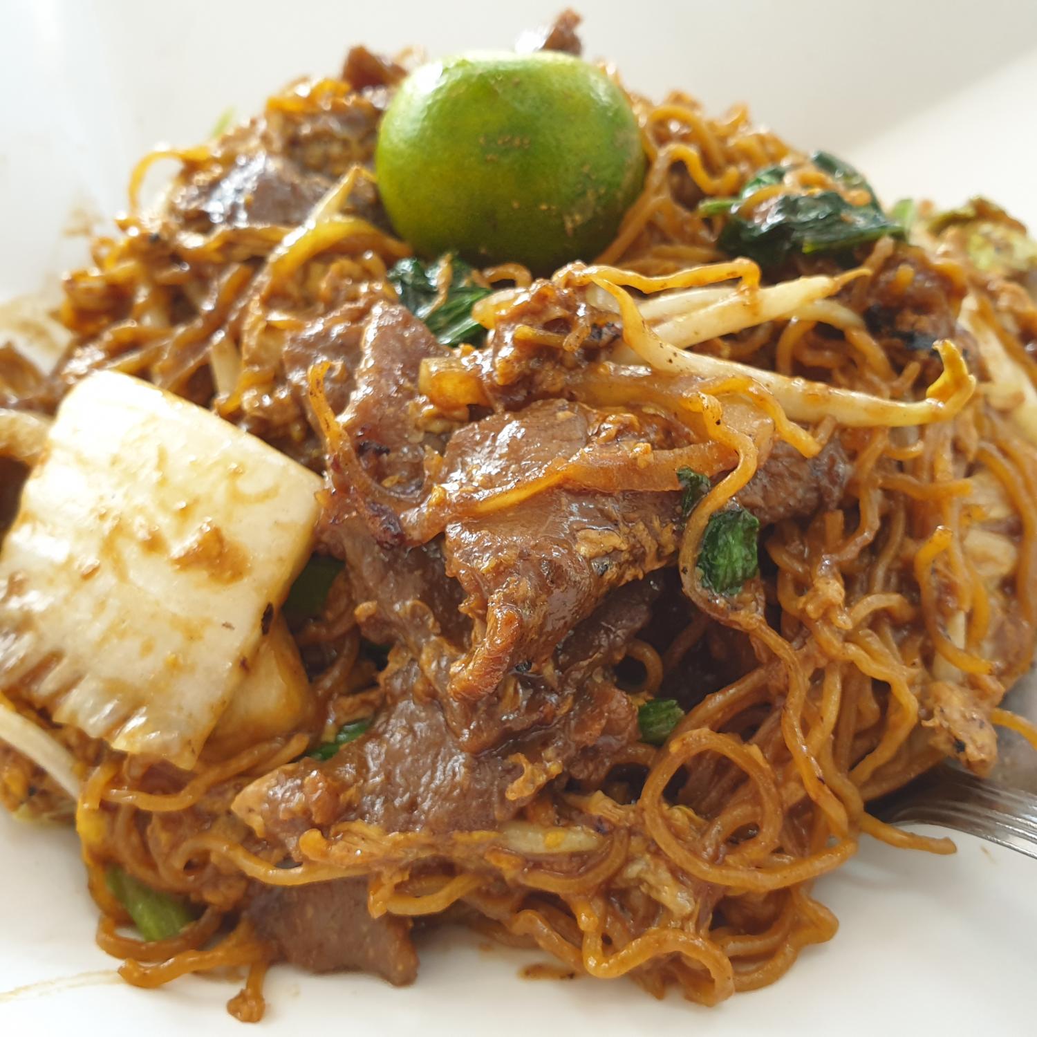 Fried Hong Kong Noodle (Beef)