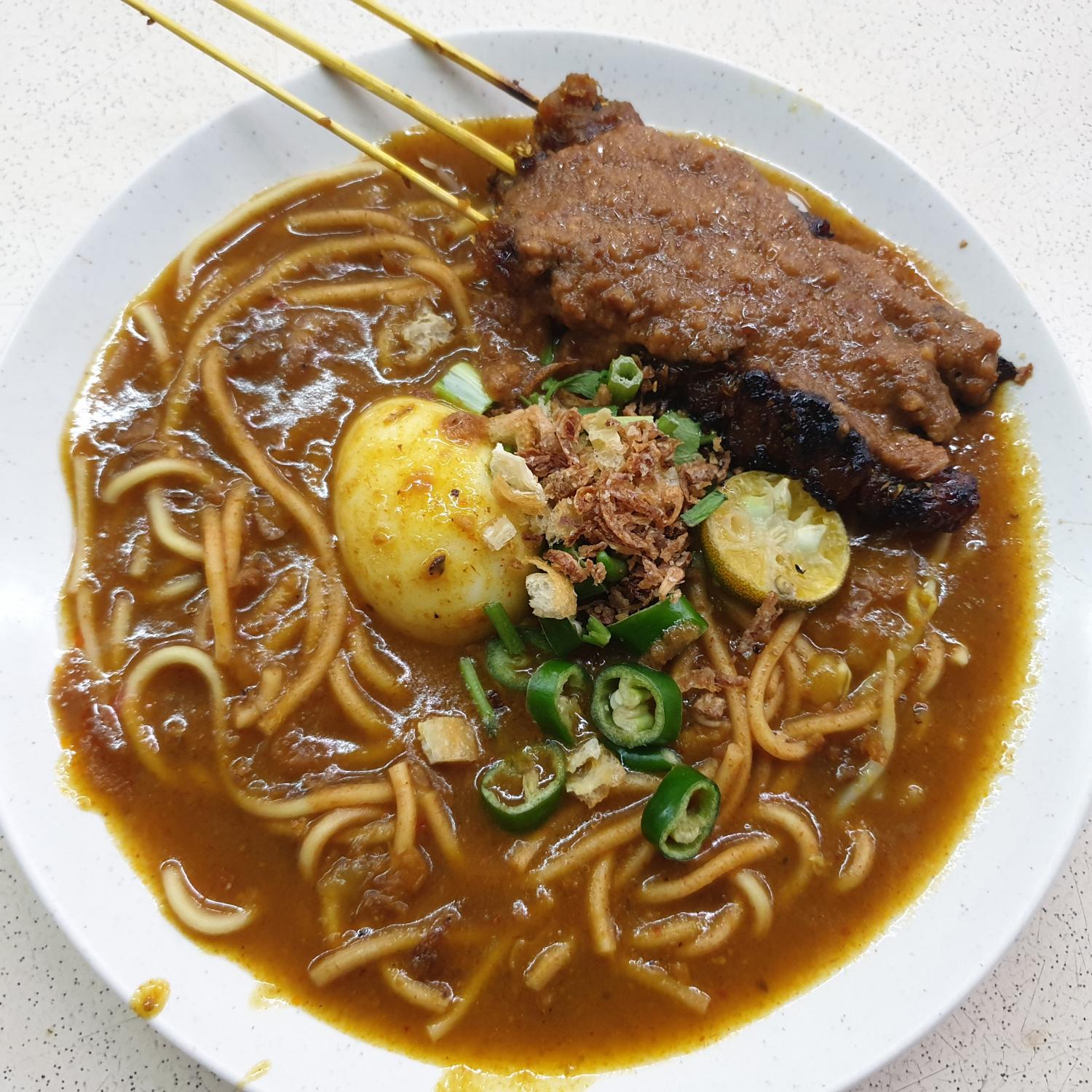 Mee Rebus Satay