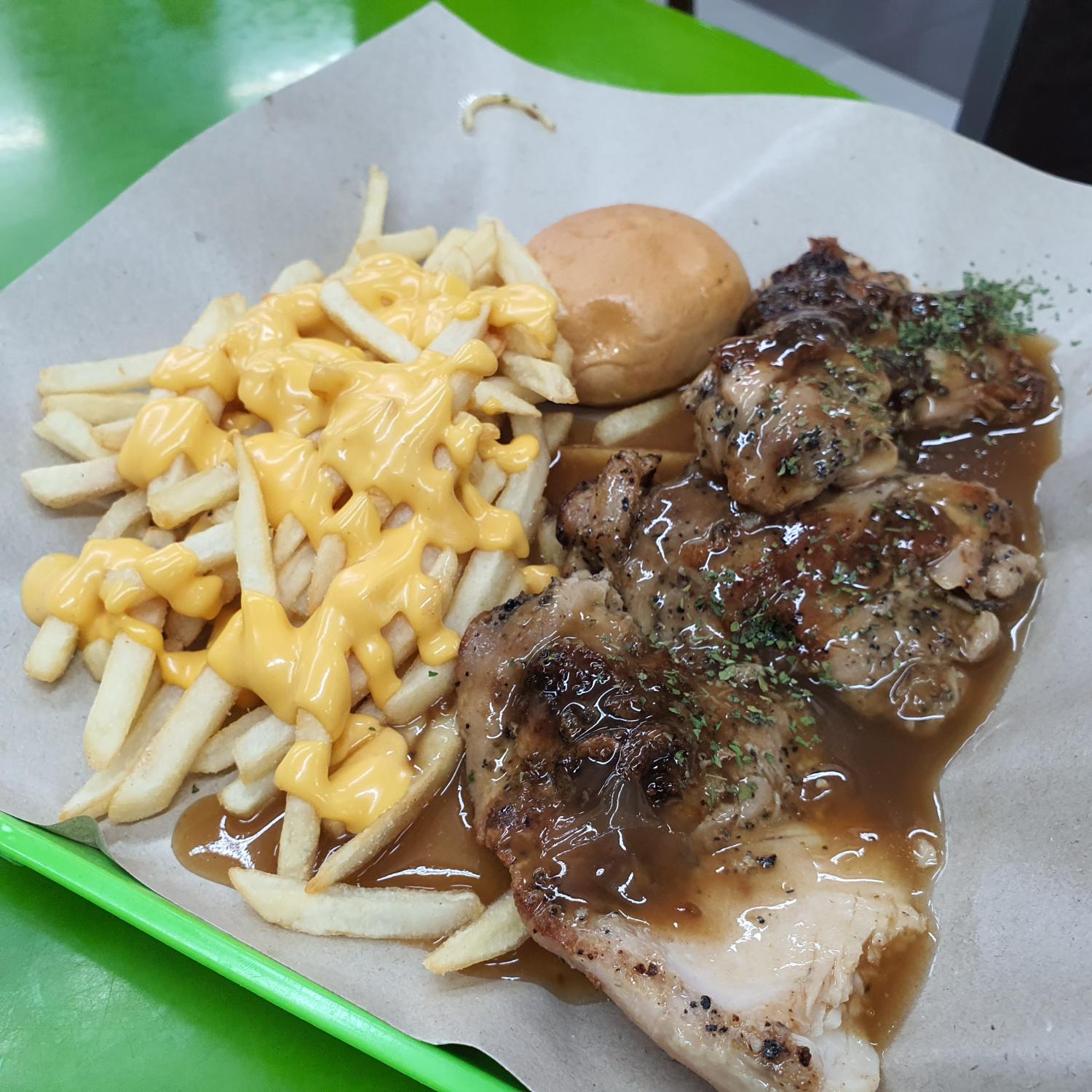 Chicken Chop with Fries