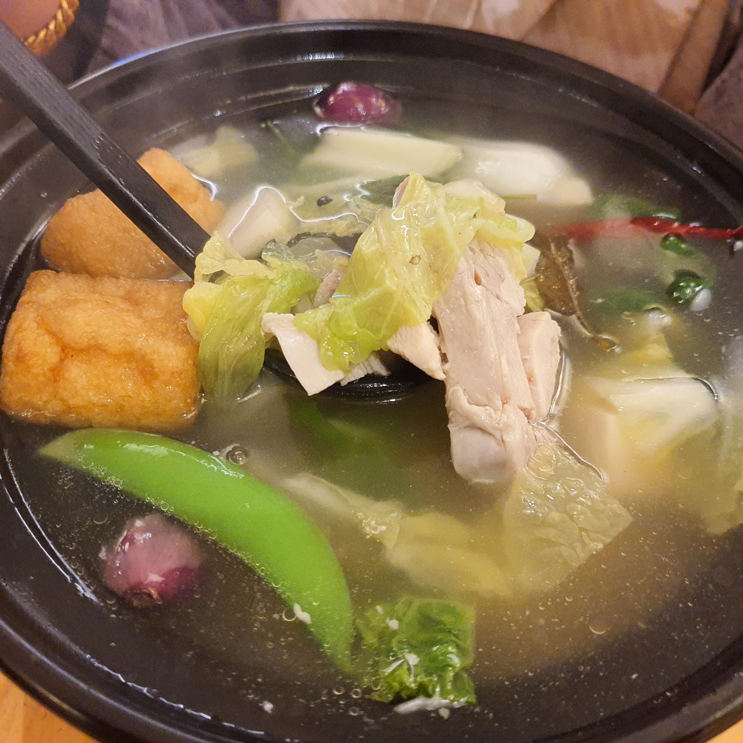 Hot Pot Chicken with Rice