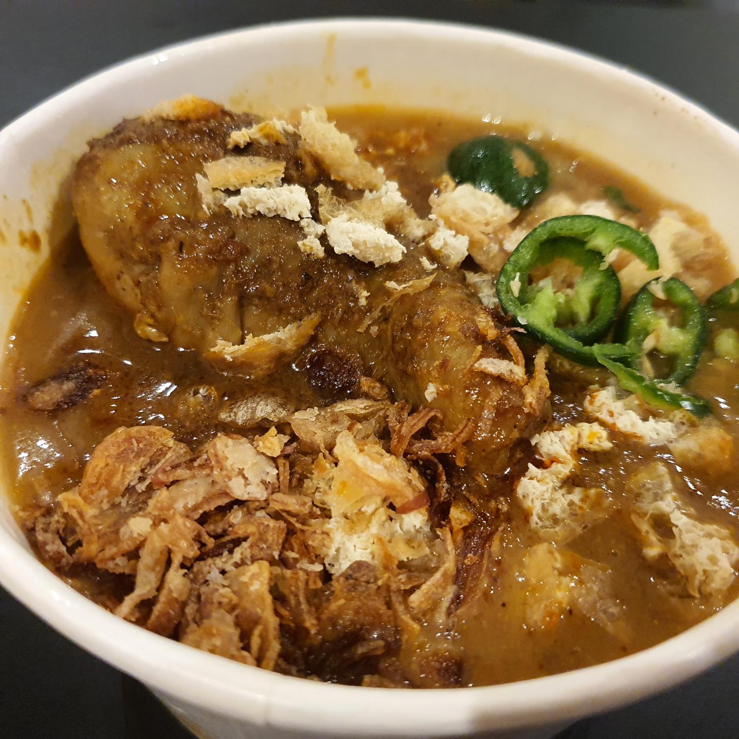 Mee Rebus Rendang Chicken