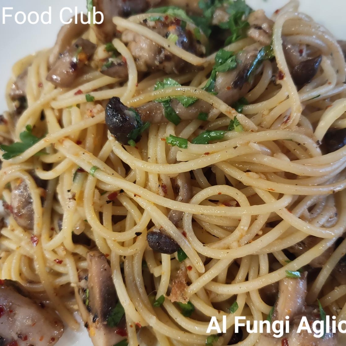 Al Fungi Aglio Olio