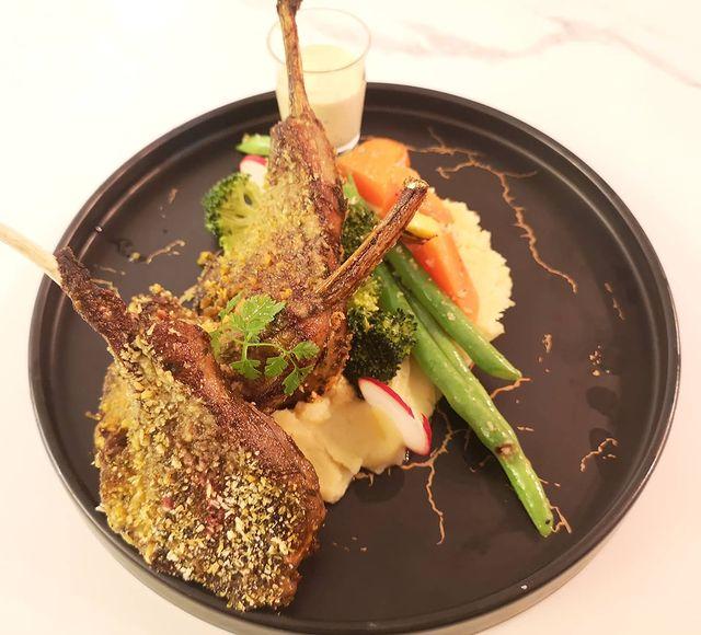 Herb Crusted Lamb Rack