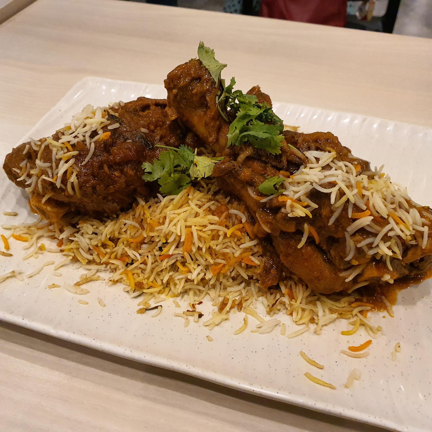 Lamb Shank Briyani