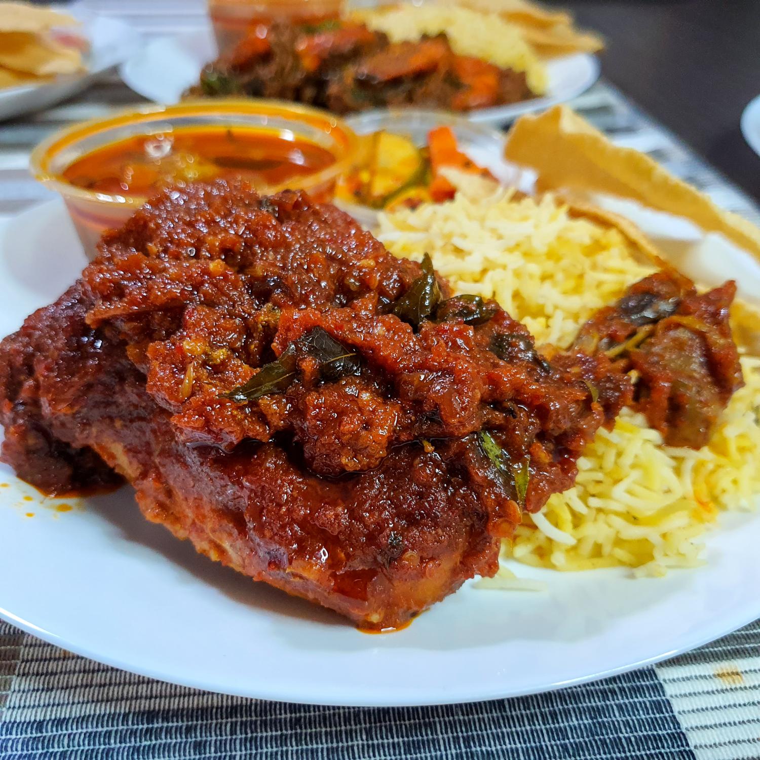 Ayam Masak Merah Briyani