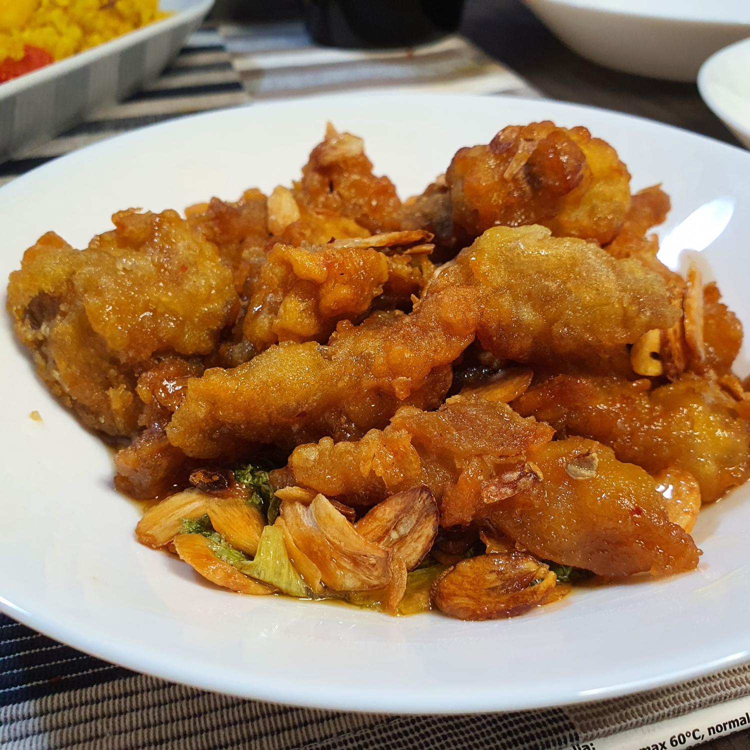 Fried Chicken (Garlic and Honey)