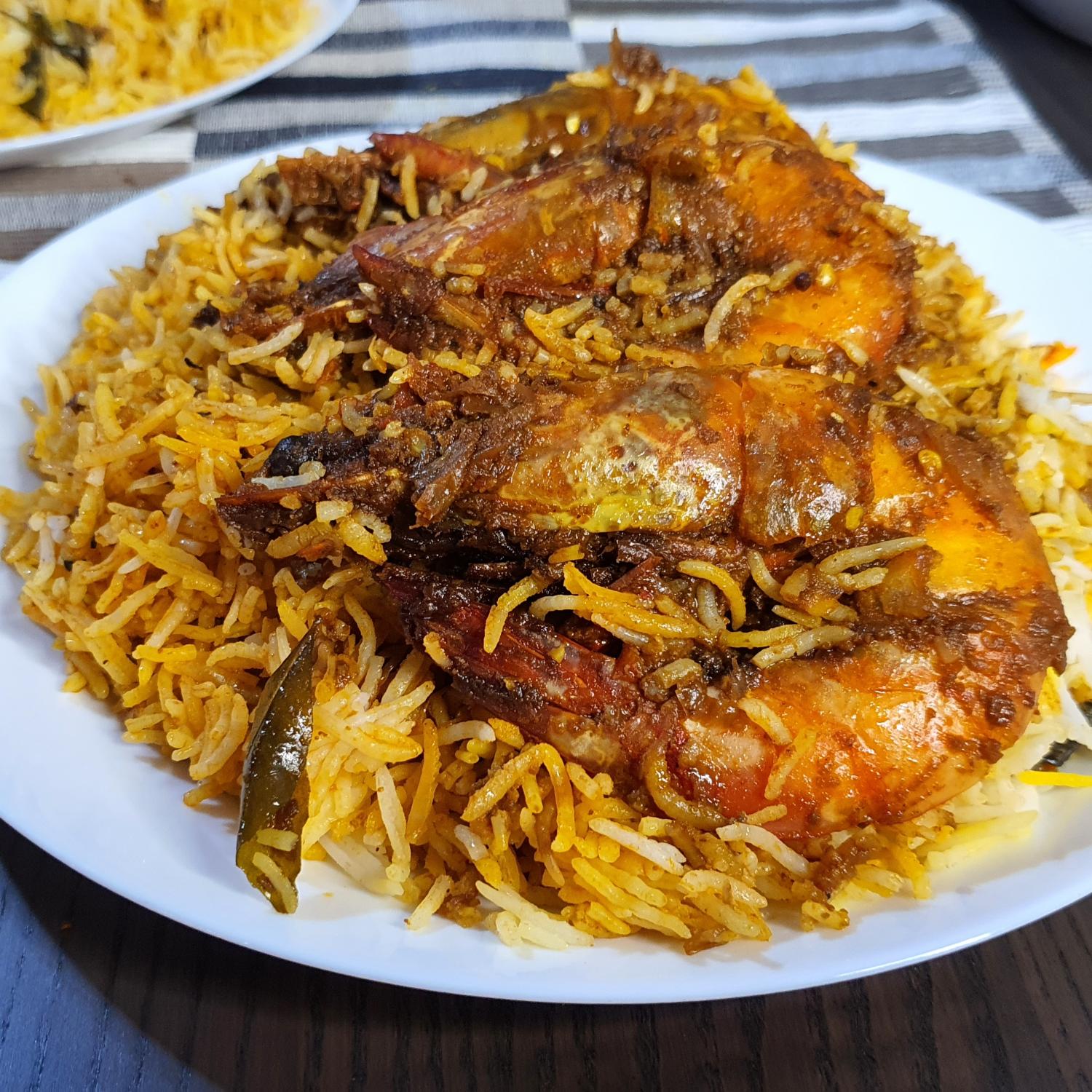 Prawn Dum Briyani