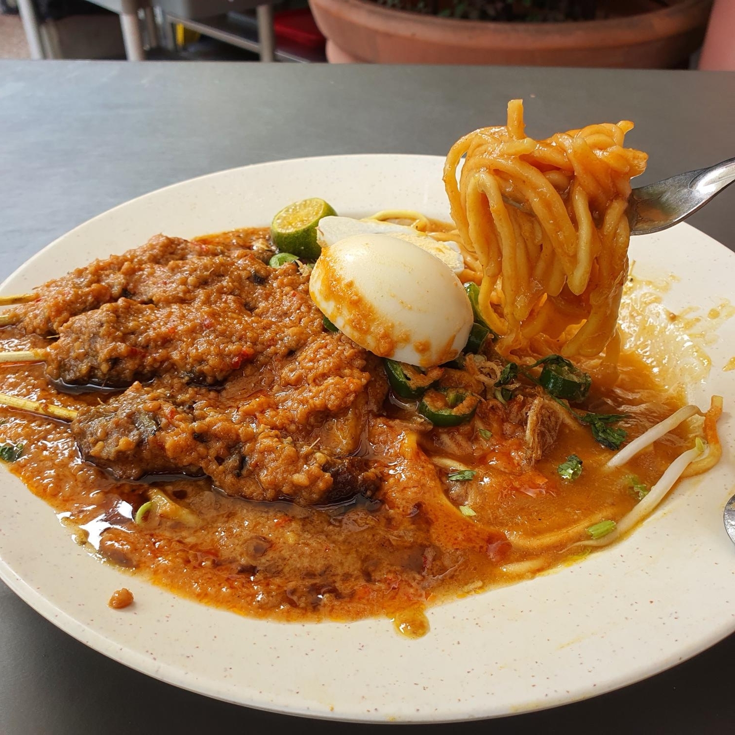 Mee Rebus Satay