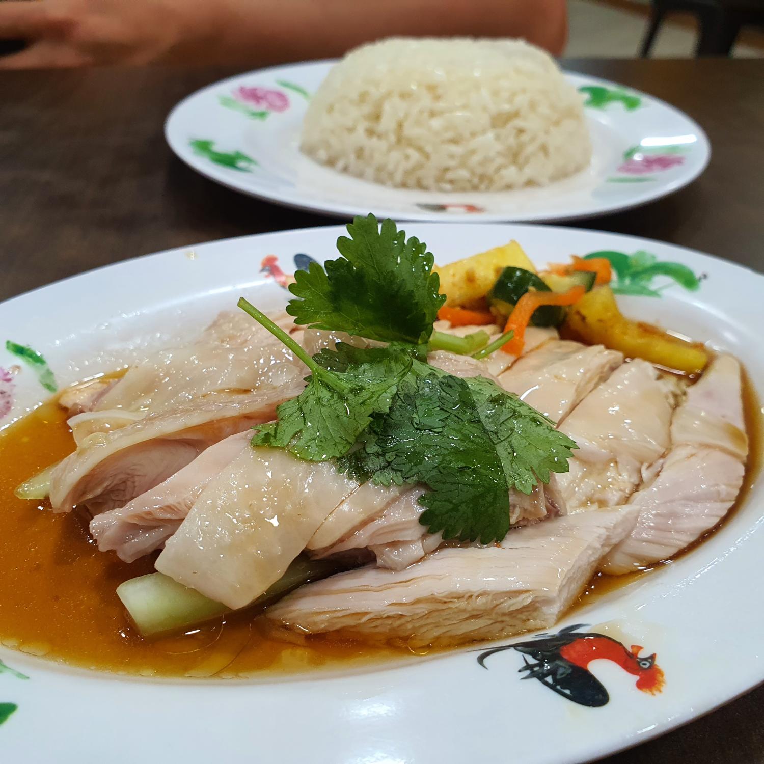 Steamed Chicken Rice