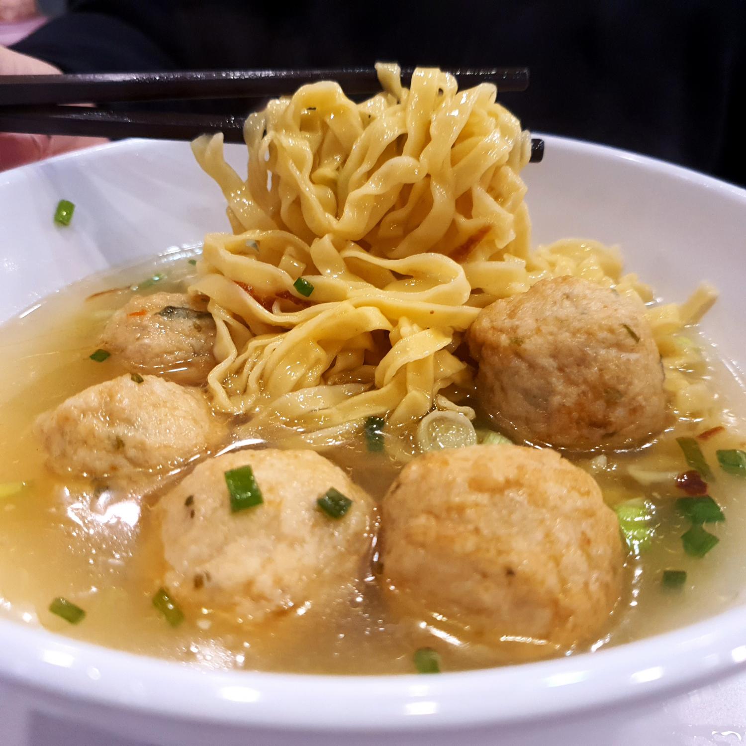 Chicken Meatball Noodle