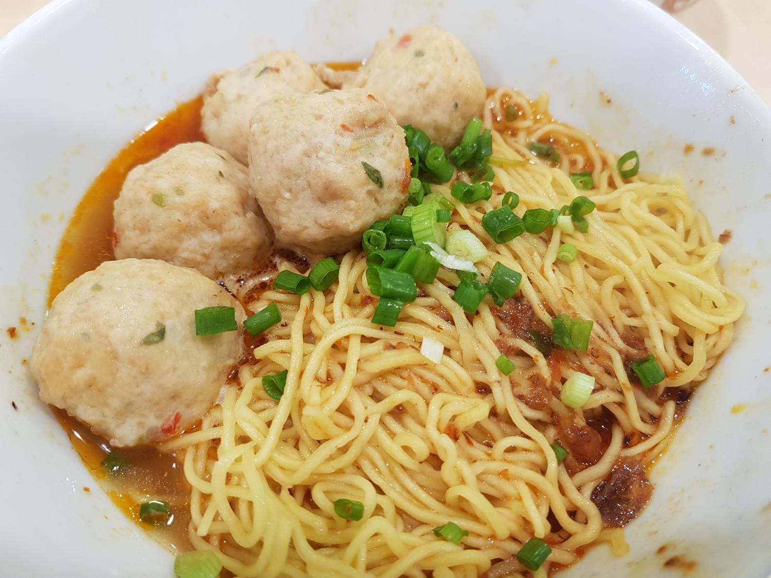 Chicken Meatball Noodle