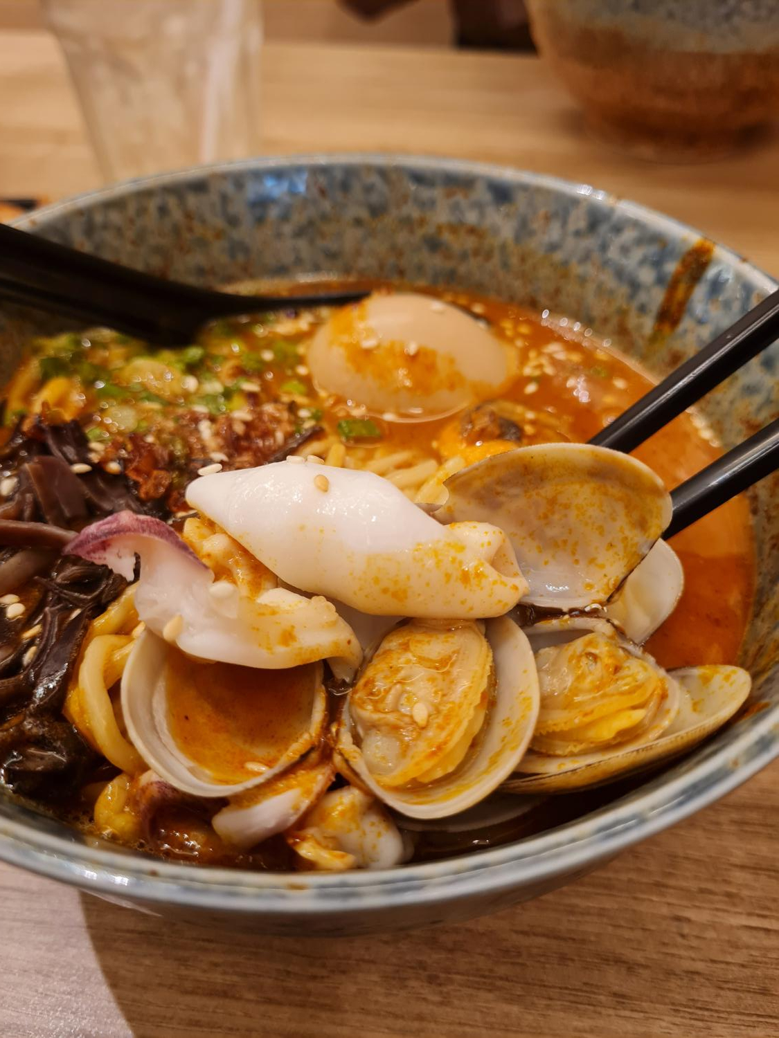 Seafood Curry Ramen