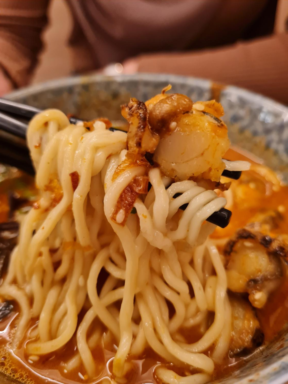 Scallop Curry Ramen