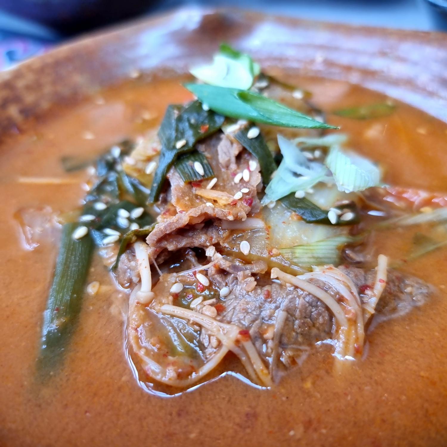 Beef Brisket Soybean Paste Stew