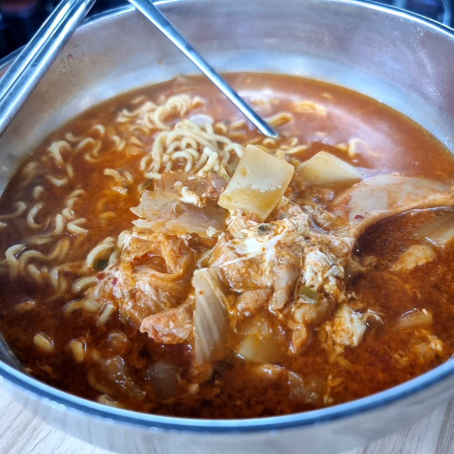 Kimchi Chicken Ramen