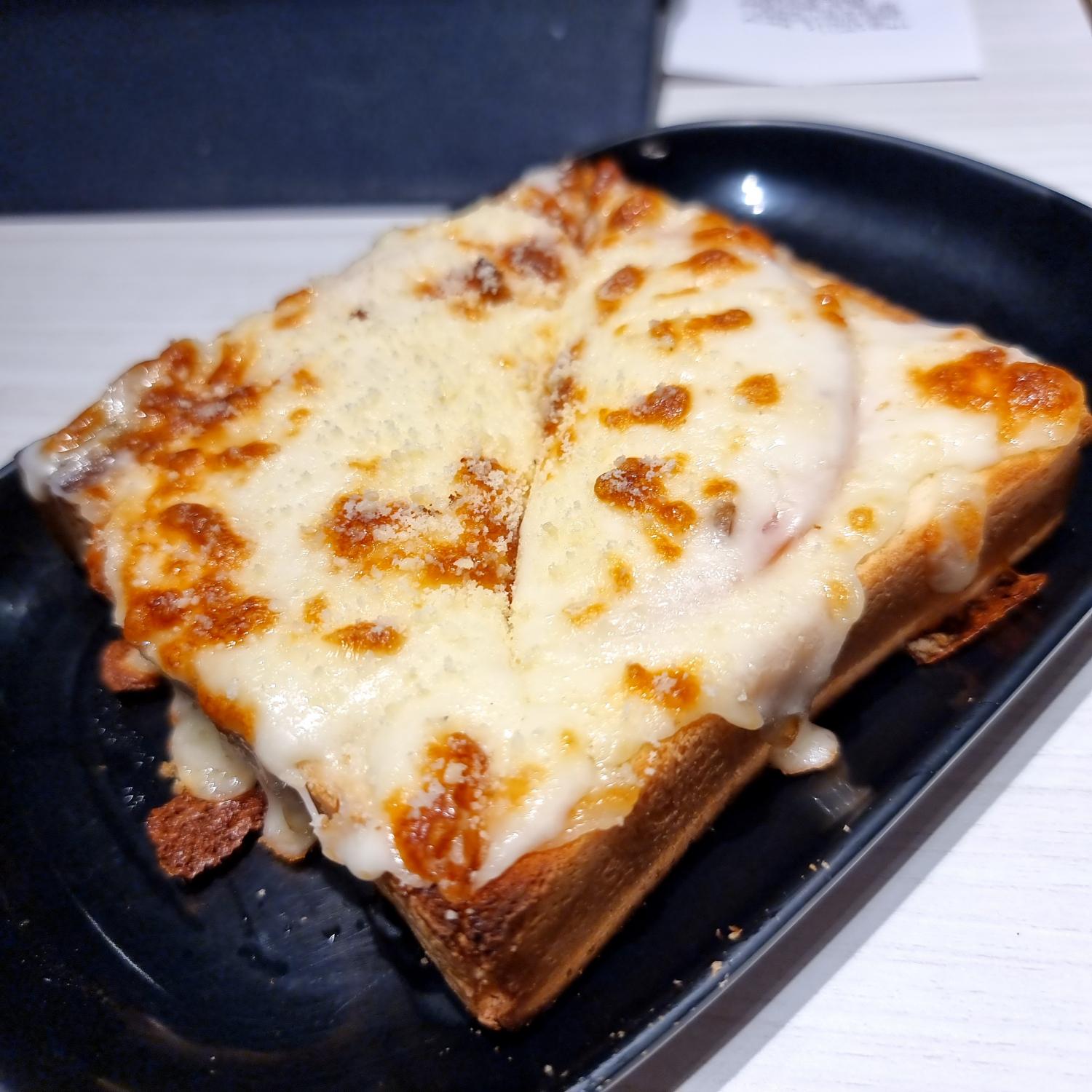 Chicken Ham and Cheese Toast