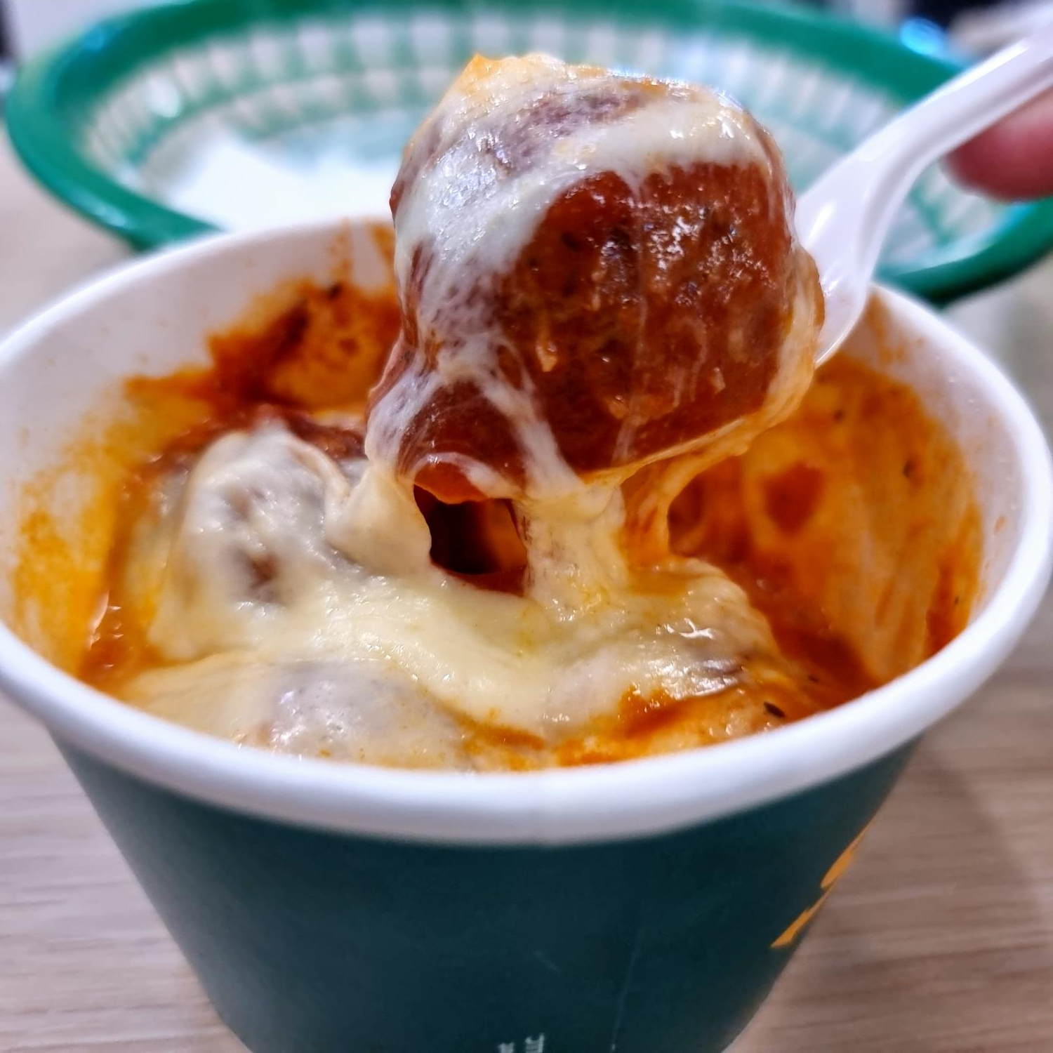 Cheesy Meatball Bowl