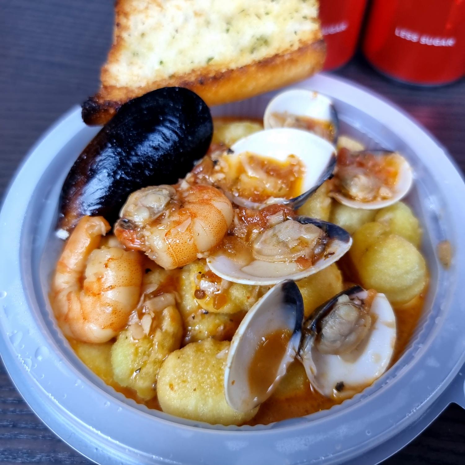 Seafood Gnocchi Zuppa