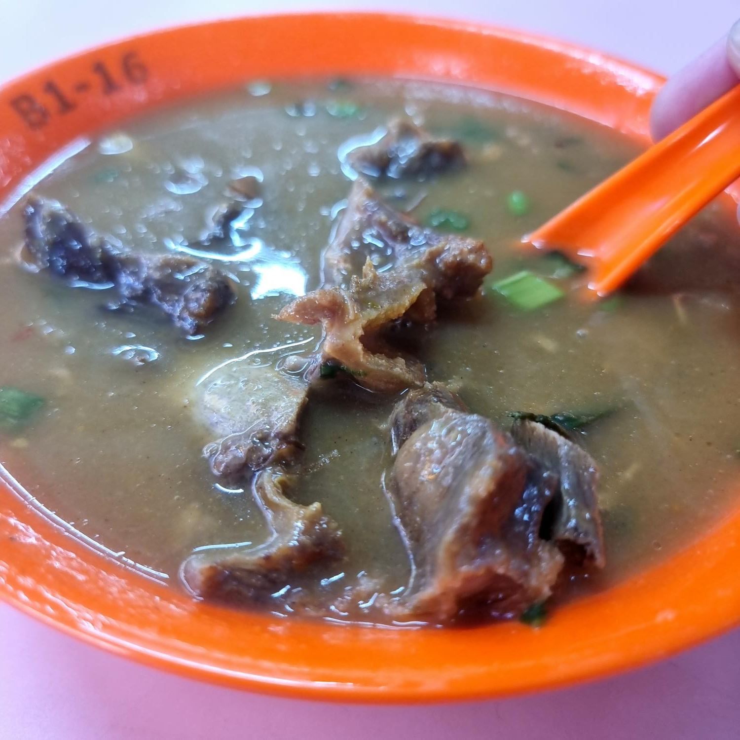 Mutton Soup with Ribs