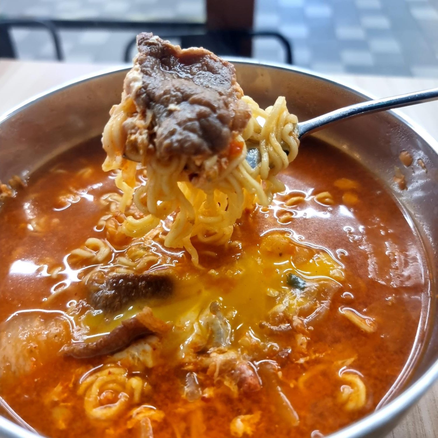 Kimchi Beef Ramen