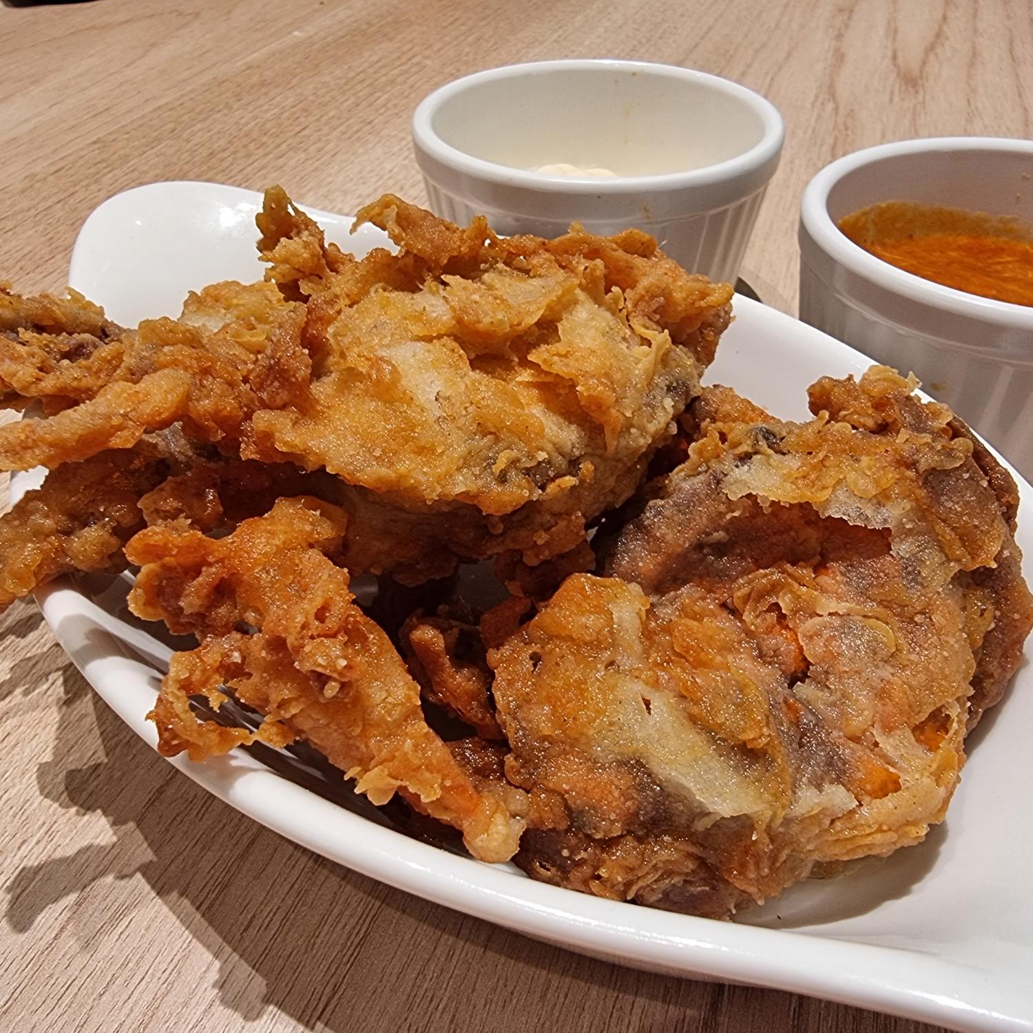 Deep Fried Soft Shell Chilli Crab