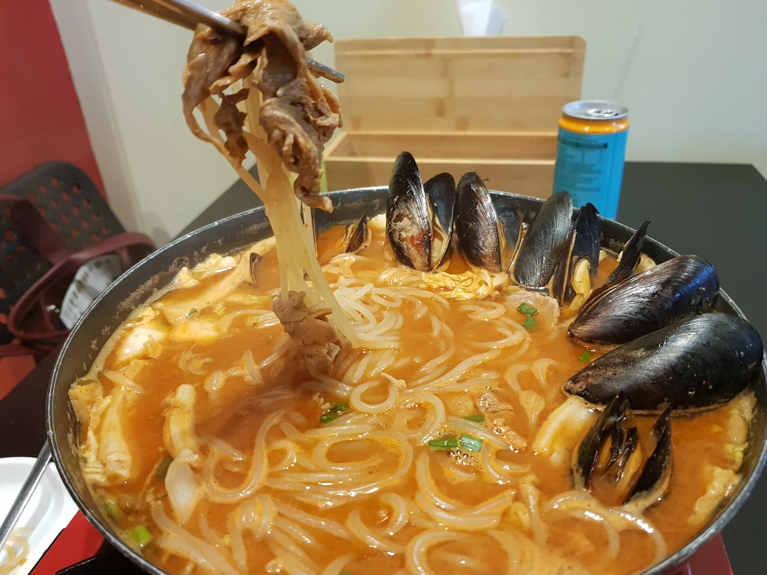 Bulgogi and Mussels Tteokbokki