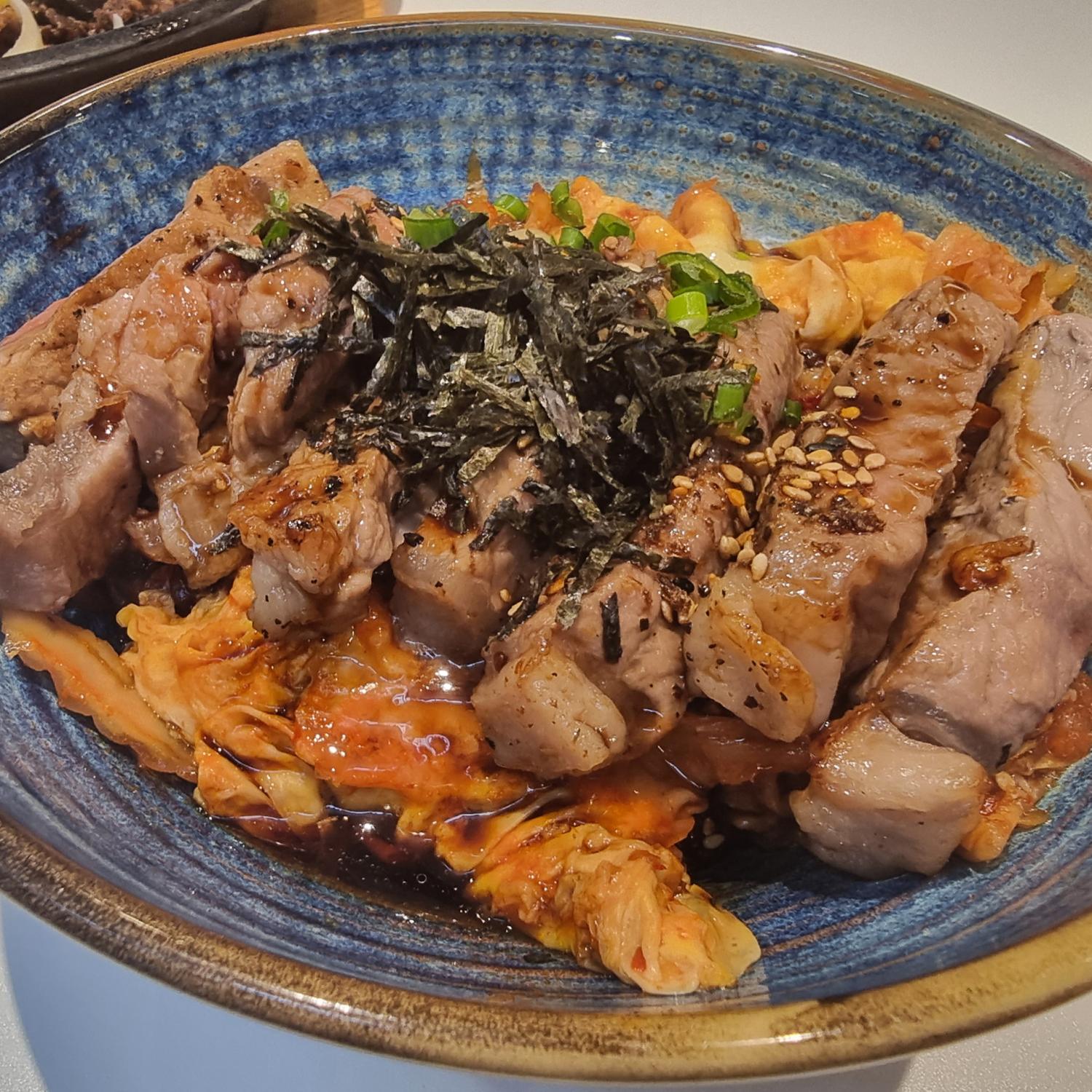 OMO Steak Dupbab (Rice Bowl)