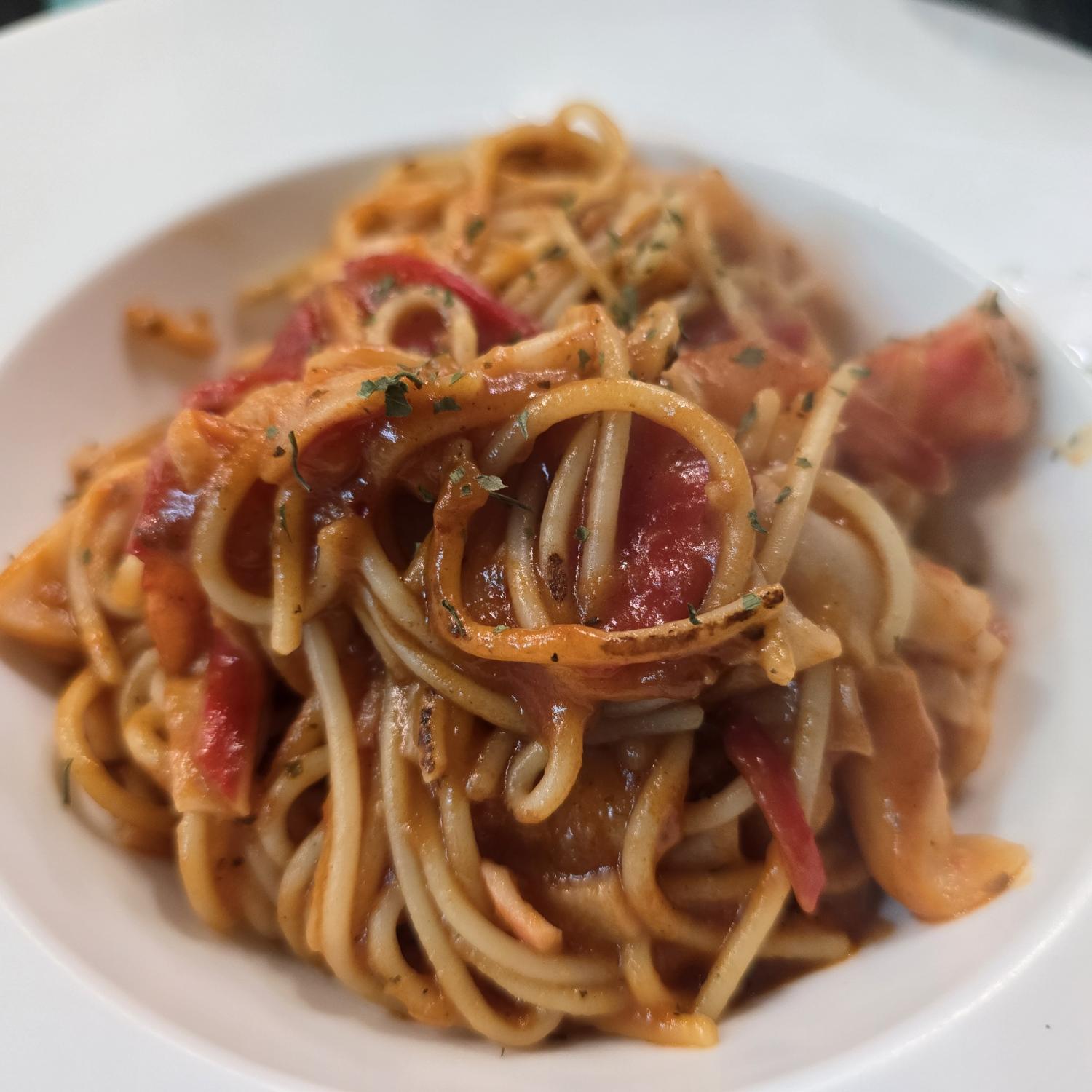 Seafood Tomato Pasta