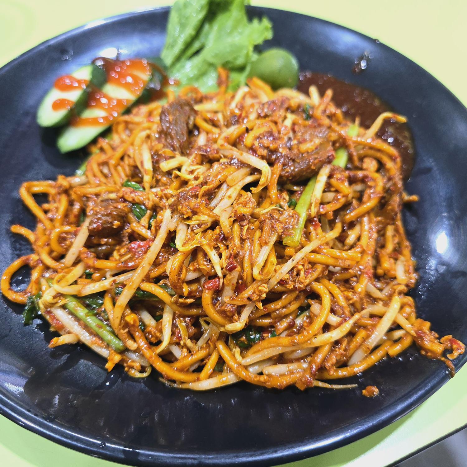 Mee Goreng Daging (Pedas)