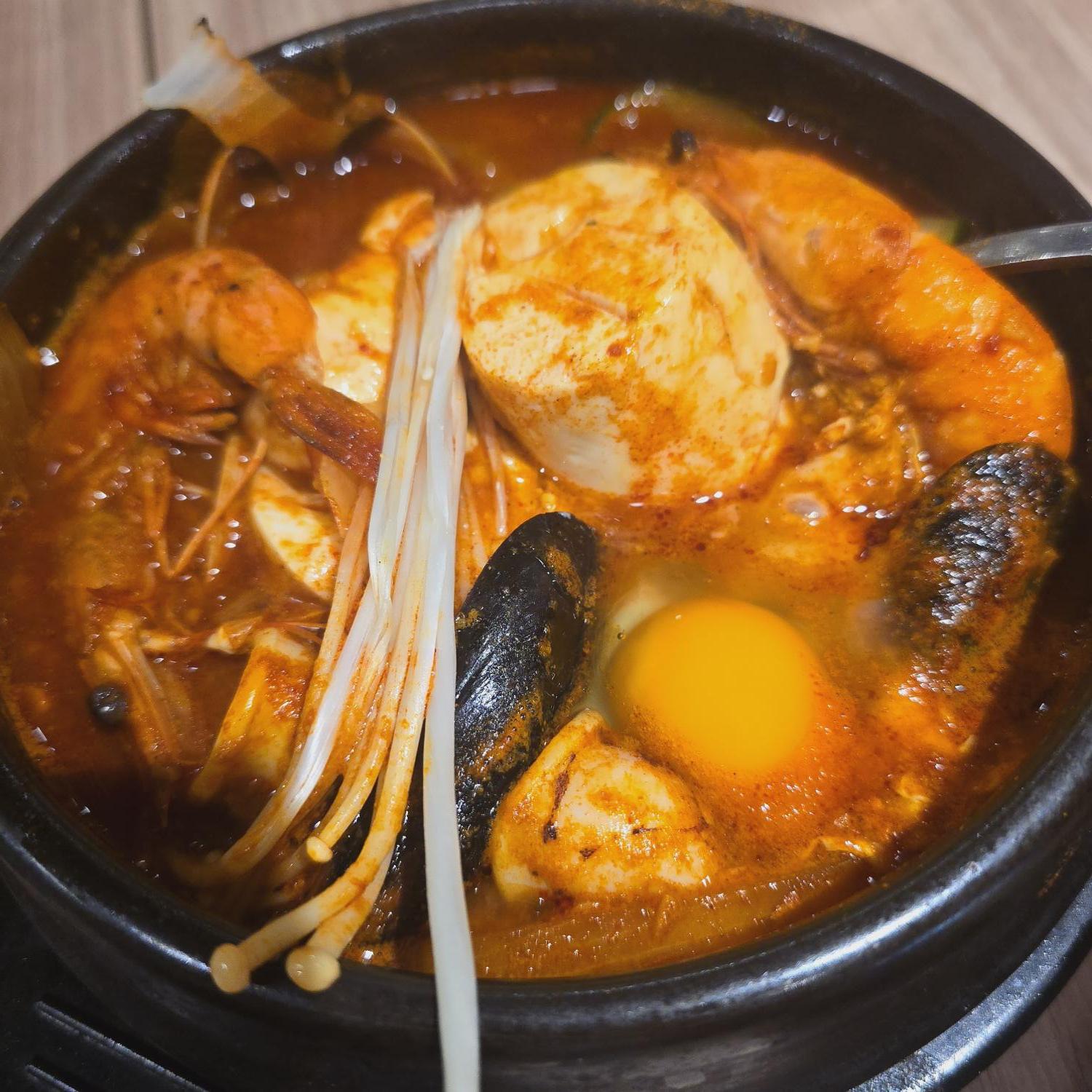 Seafood Sundubu Jigae