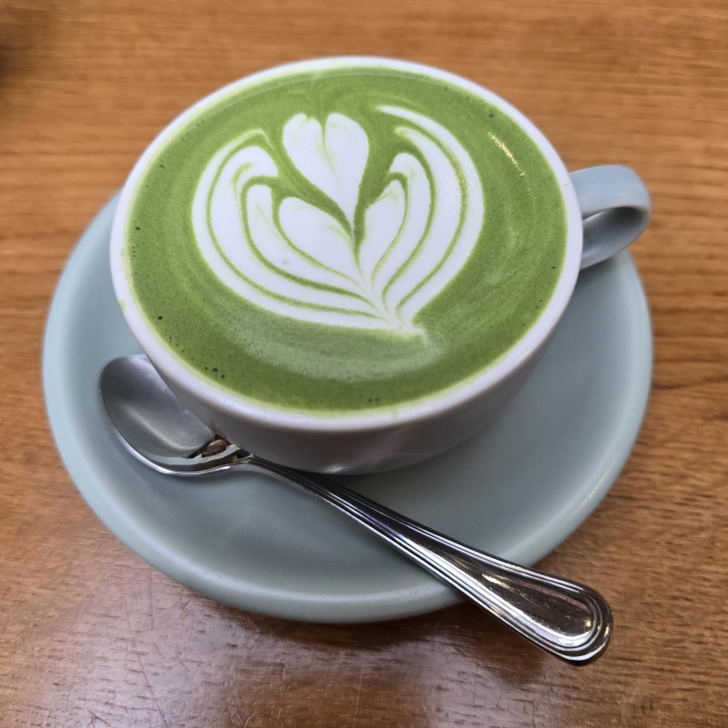 Ajisai Matcha Latte