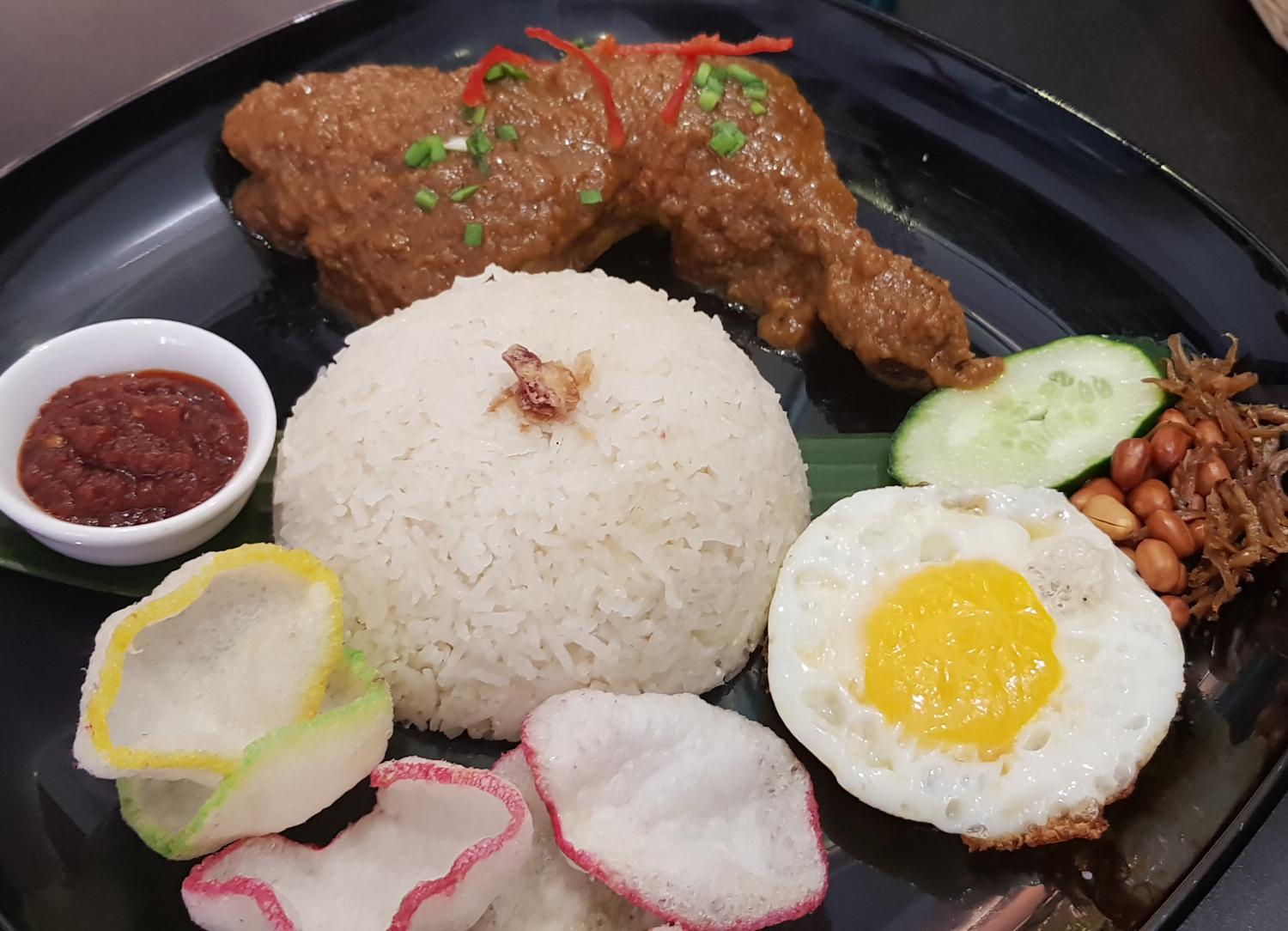 Nasi Lemak Ayam Percik