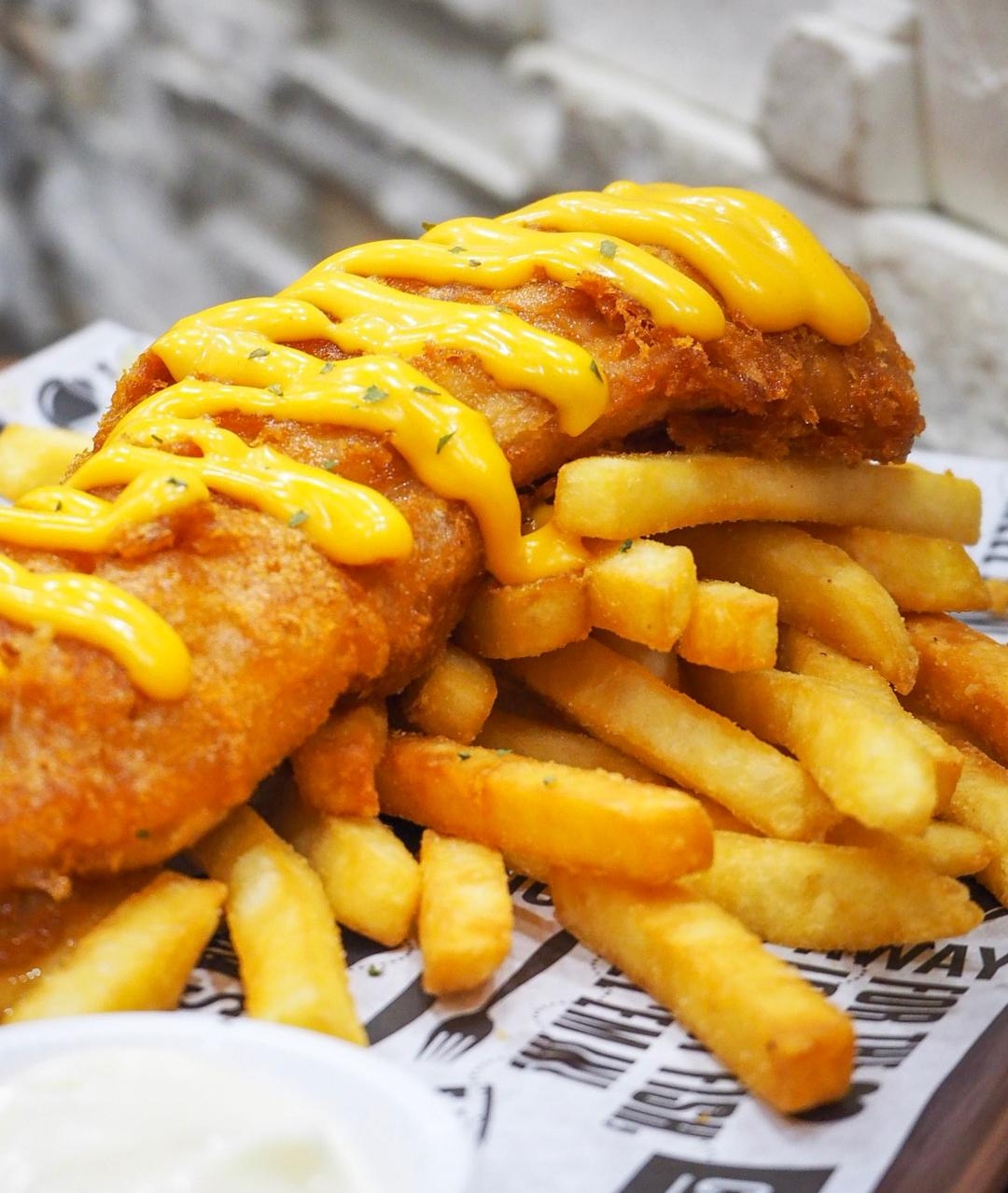 Fish Cheese and Chips