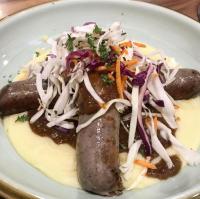 British Sausages with Mash