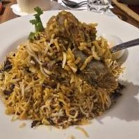 Hydrabad Dum Lamb Biryani