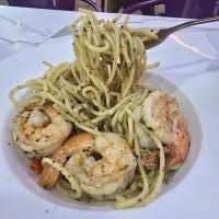 Aglio Olio with Prawns