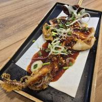 Grilled Squid Skewer