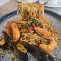 Seafood Aglio Olio