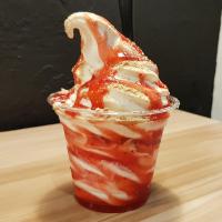 Strawberry Cheesecake Softserve