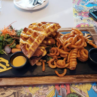 Doomsday Chicken Waffles