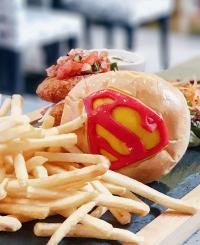 Smallville Schnitzel Chicken Burger
